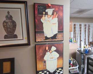 Wooden Fat Chef Wall Decor