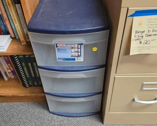 Plastic Storage Drawers