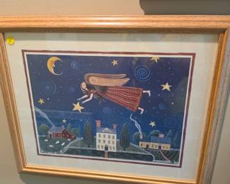 Framed Folk-art Wall Art