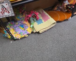 Easter Decor - Cupcakes & Cashmere Rug, Pumpkin Entryway Rug
