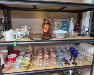 Vintage Glassware, Wine Glasses, Soup Bowls, Drinking Glasses