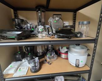 Small Kitchen Appliances - Steamer, Waffle Iron, Ninja Blender, and more