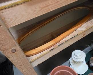 Wall Mirror (used to be part of a floor mirror)