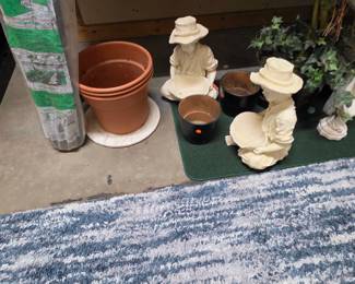 Garden Pots and Statues