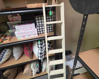 Wood Ladder Decor