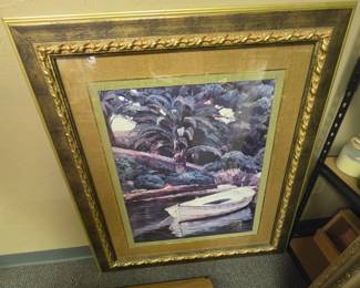 Very large Framed and Matted Wall Art from Kirklands
