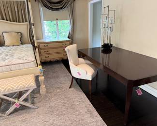 Nancy Corzine table or Desk and chair.