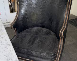 Dennis & Leen Leather Wingback