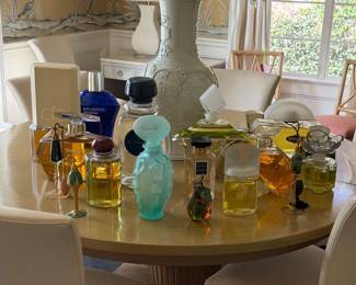 Collection of Perfume Factice Bottles