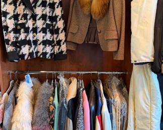 Fur Coats & designer Clothes
