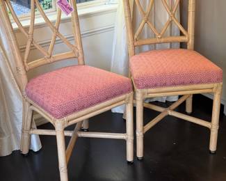McGuire furniture company bamboo chairs