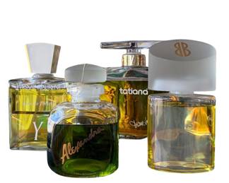 Large perfume factice collection