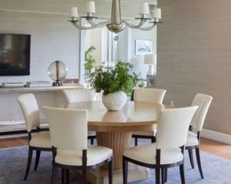 Nancy Corzine breakfast table