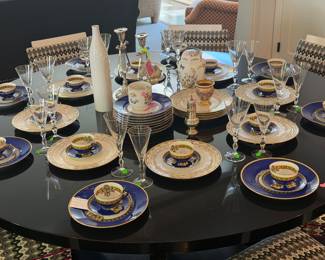 Hermes porcelain dishes