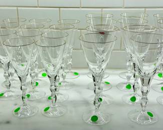 Moser cocktail stems