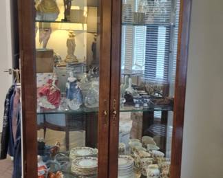 PRESALE - $75 DOUBLE DOOR CURIO CABINET