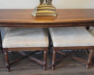 PRESALE - $60 SOFA TABLE WITH TWO BENCH SEATS