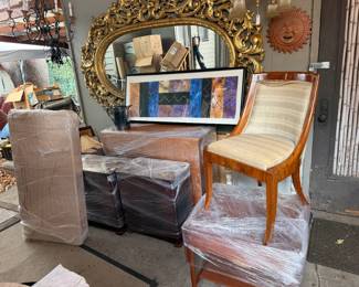 Furniture and decor. (just unpacking)
