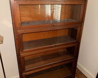 Oak lawyers bookcase