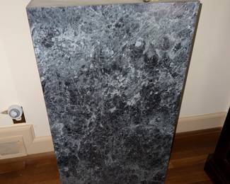 Faux granite pedestal