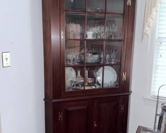 Henkel Harris corner cabinet