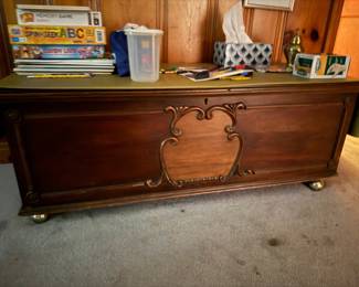 Depression era cedar chest