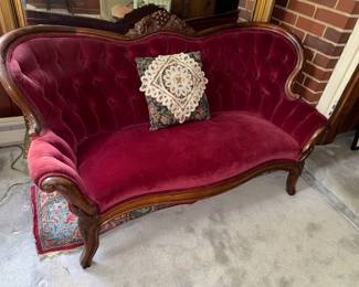 Victorian settee