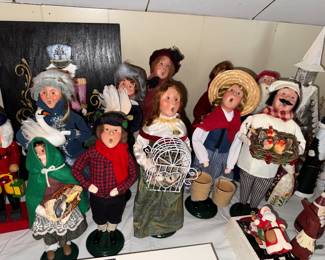 Byers Carolers all but 2 have original boxes