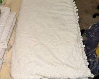 Vintage chenille spread