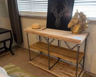 3-tier console shelf