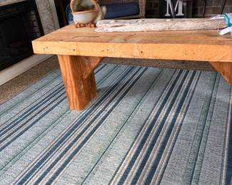 Solid wood Bench