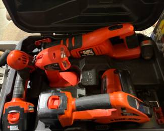 Black & Decker power tools, like new