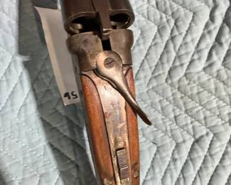 antique Charles Daly side by side percussion 12g