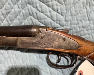 Oxford Arms 20g shotgun, side by side