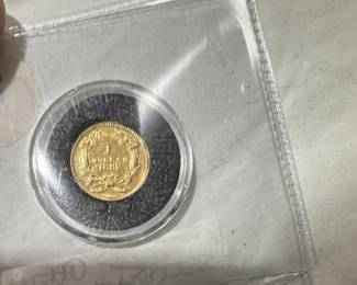 1888 $1 Gold Coin