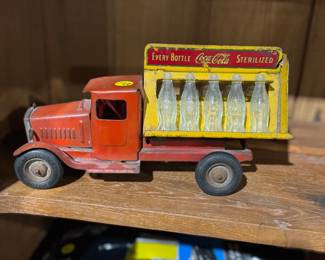 vintage Coca Cola truck