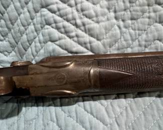antique Charles Daly side by side percussion 12g