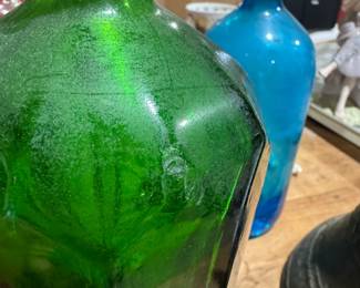 Coca Cola green seltzer bottle