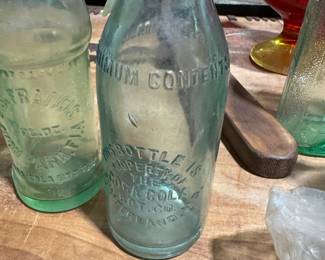 Coca Cola bottles, nice old ones