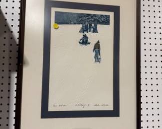 Down Hill Run litho by Stephen Sebastian
