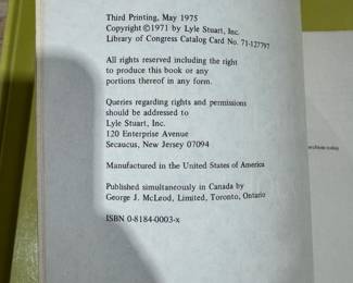 The Anarchist Cookbook, third printing