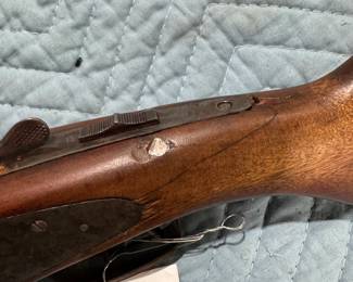 Oxford Arms 20g shotgun, repaired stock
