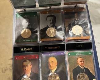 Presidential $1 Coins, gold coins, silver coins