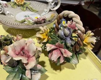 Capo di Monte Italian Porcelain