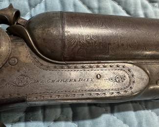 antique Charles Daly side by side percussion 12g