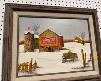 Coca Cola advertising items