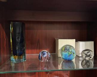 assorted paperweights