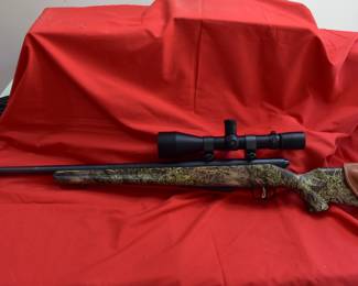 Savage model 25. 223 cal. with scope leupold