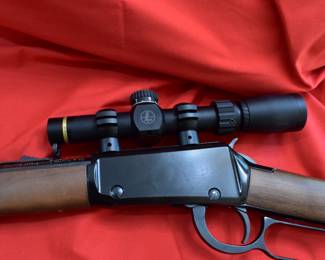 Henry lever action 22 with Leopold scope