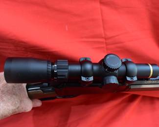 Henry lever action 22 with Leupold scope